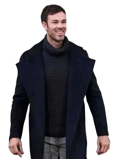 12 Dates of Christmas S02 Dominick Whelton Trench Coat