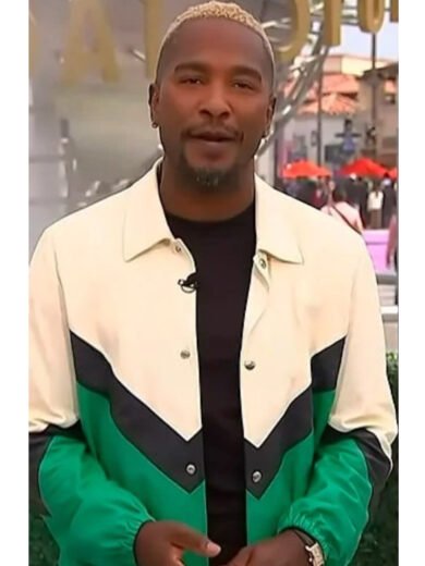 Access Hollywood Scott Evans Leather Jacket