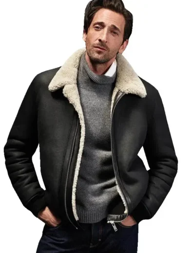 2020 Adrien Brody Leather Jacket