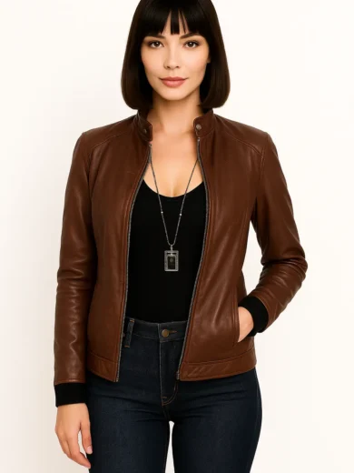 Anne Hathaway The Devil Wears Prada Leather Jacket