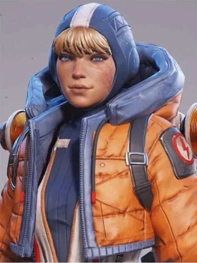 Apex-Legends-Orange-Leather-Jacket