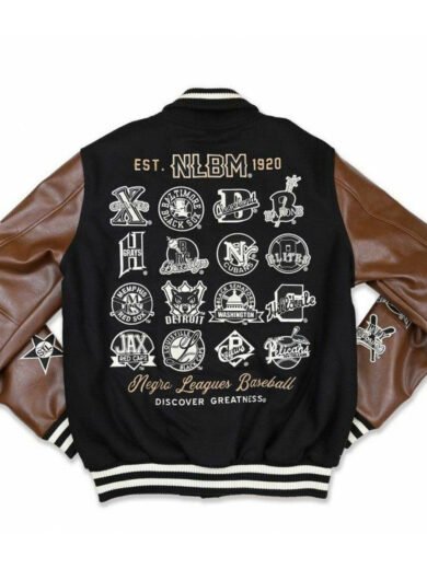 Baseball Negro League Varsity Jacket 2