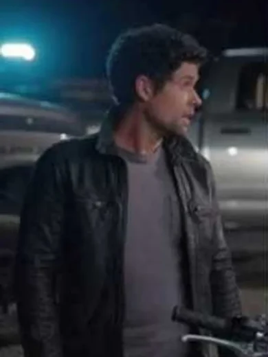 Benjamin-Hollingsworth-Virgin-River-Season-04-Black-Leather-Jacket