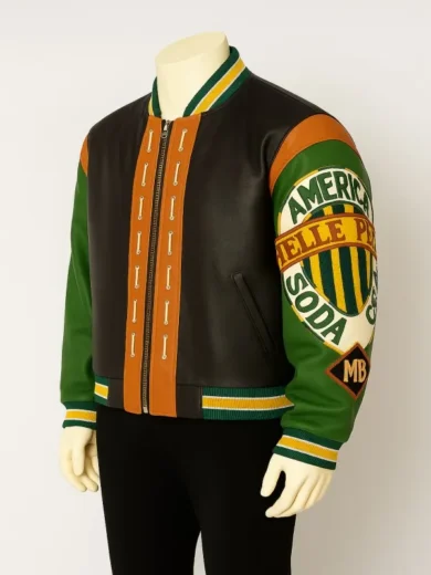 Big Meech Black Mafia Family Bomber Leather Jacket 4