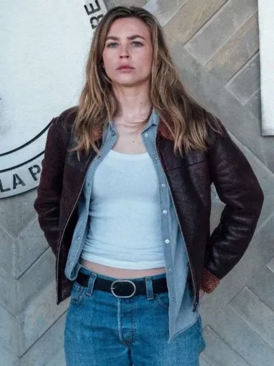 Alice Vidal Blood Coast Leather Jacket