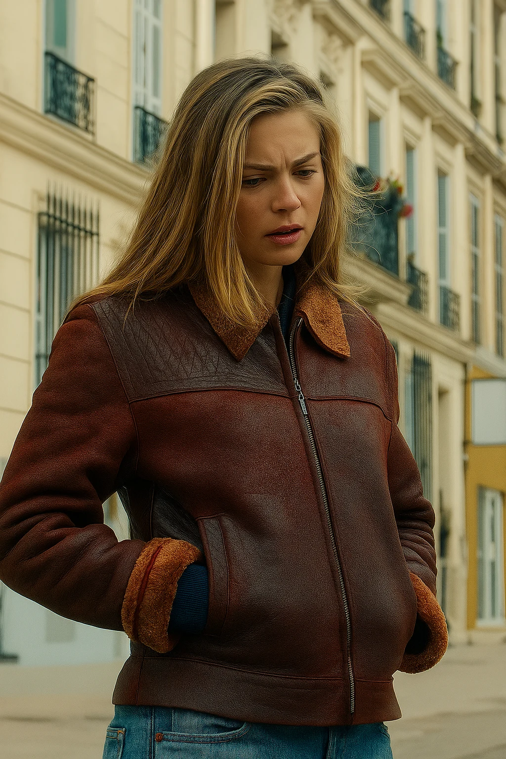 Alice Vidal Blood Coast Leather Jacket