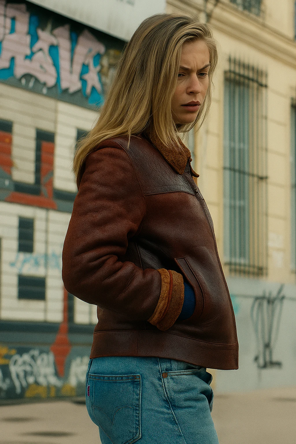Alice Vidal Blood Coast Leather Jacket