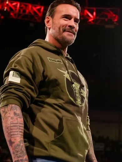 CM Punk Green Hoodie