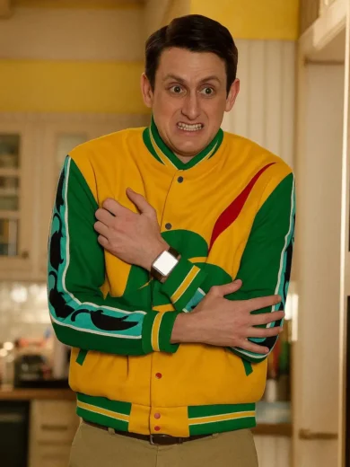 Zach Woods Silicon Valley Donald Dunn Varsity Jacket