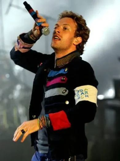 Viva La Vida Chris Martin Military Jacket