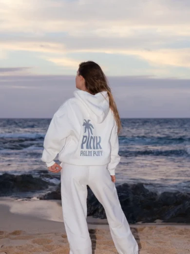 Classic Puff Hoodie in Ocean Air 3