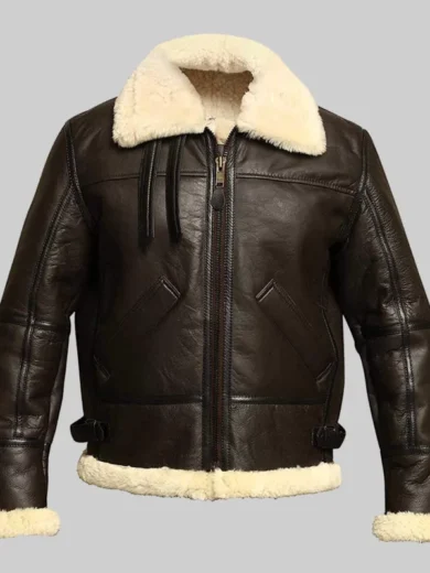 Men’s Vintage B3 Bomber Leather Jacket