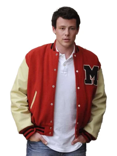 Cory Monteith Glee Letterman Jacket 1