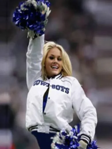 Cowboys Cheerleaders White Jacket