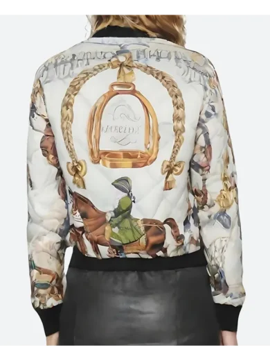 Emily In Paris Horse Bomber Jacket