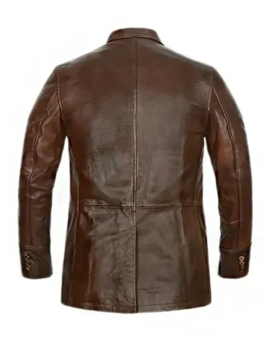 Four-Pockets-Brown-Leather-Blazer-Mens