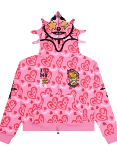 I Heart Glo Full Zip Hoodie