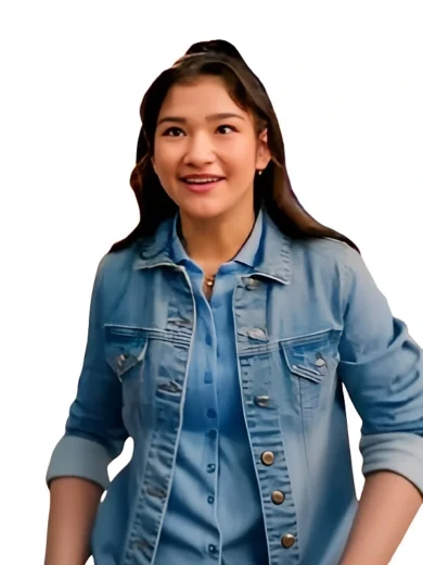 13 The Musical Lucy Hallman Denim Jacket