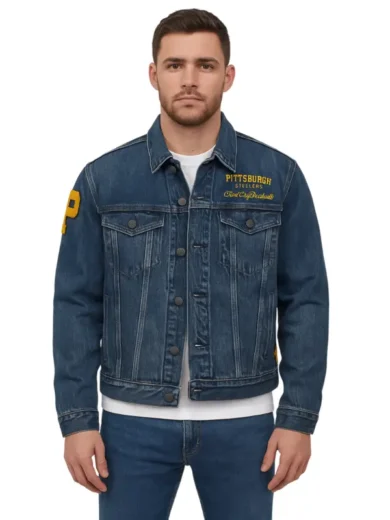 NFL Pittsburgh Steelers Denim Jacket