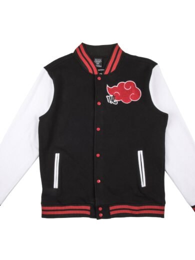 Naruto Akatsuki Sharingan Bomber Jacket