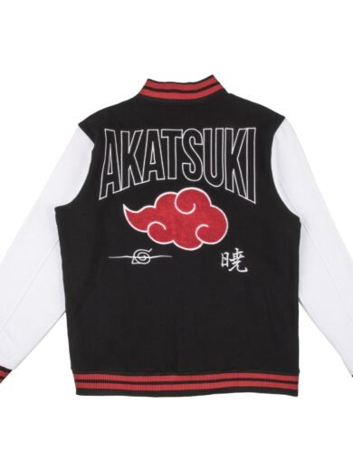 Naruto Akatsuki Sharingan white Bomber Jacket