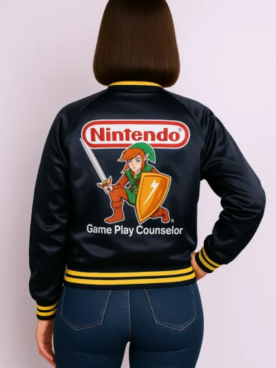 Nintendo Game Counselor Jacket back