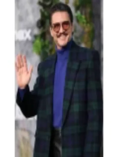 Pedro Pascal Checkered