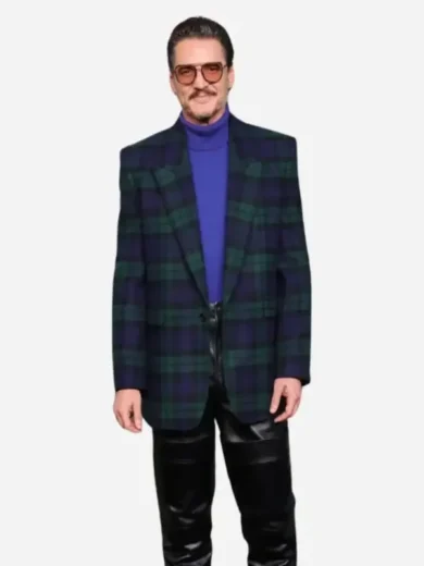 Pedro Pascal Checkered