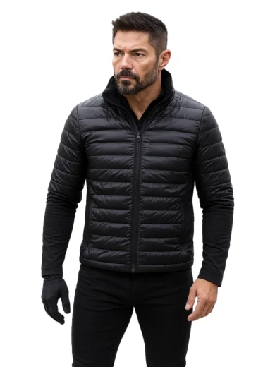 Rudy Reyes Special Forces World’s Toughest Test Black Puffer Jacket