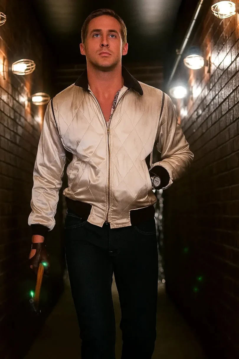 Ryan Gosling Scorpion Drive Bomber Jacket