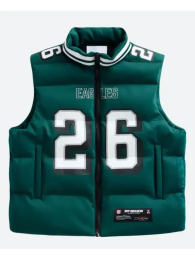 Saquon Barkley Philadelphia Eagles Off Season Puffer Vest