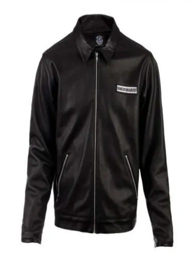 0Sons Of Anarchy Black Leather Jacket