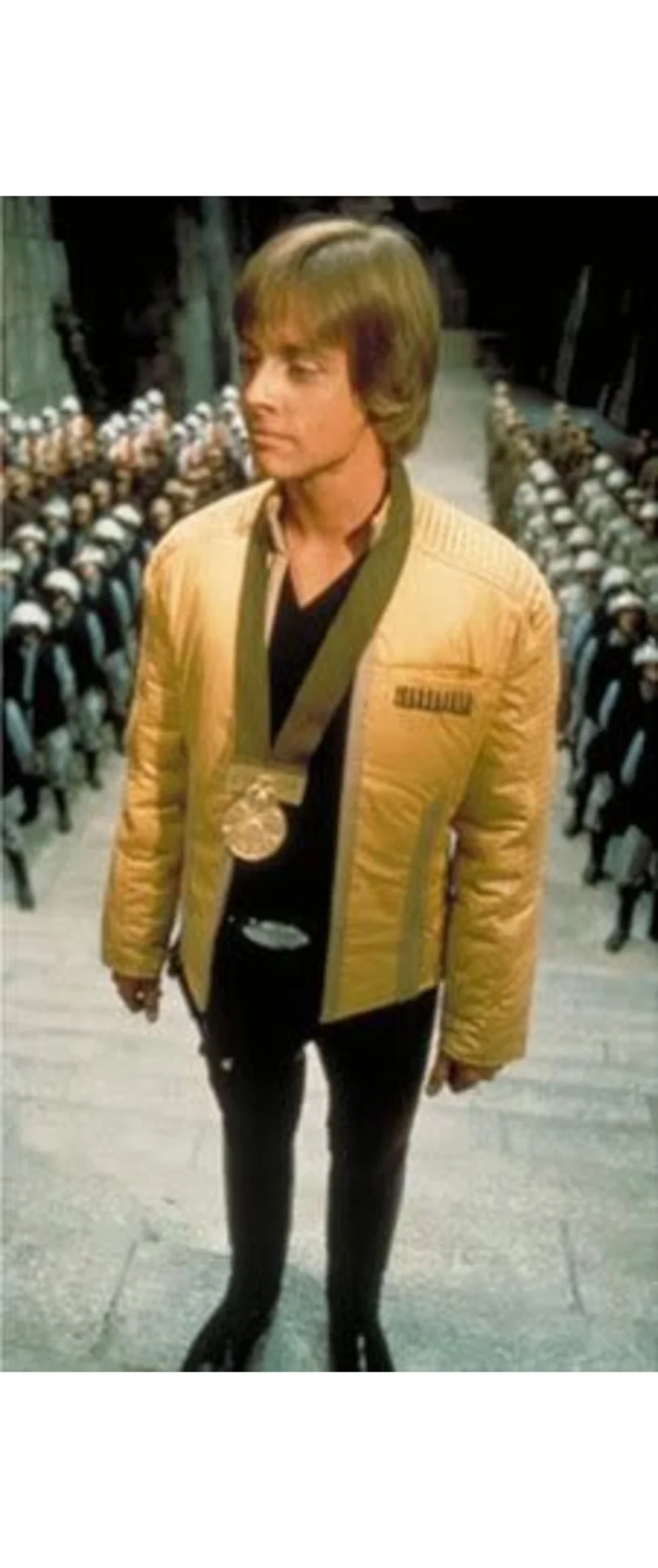 Star Wars Luke Skywalker Mark Hamill Leather Jacket