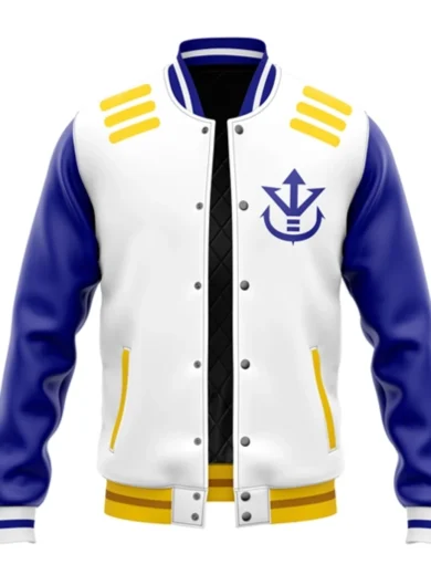 Vegeta V2 Dragon Ball Z Varsity Jacket
