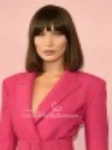 Bella Hadid Pink Belt Blazer CFDA Awards