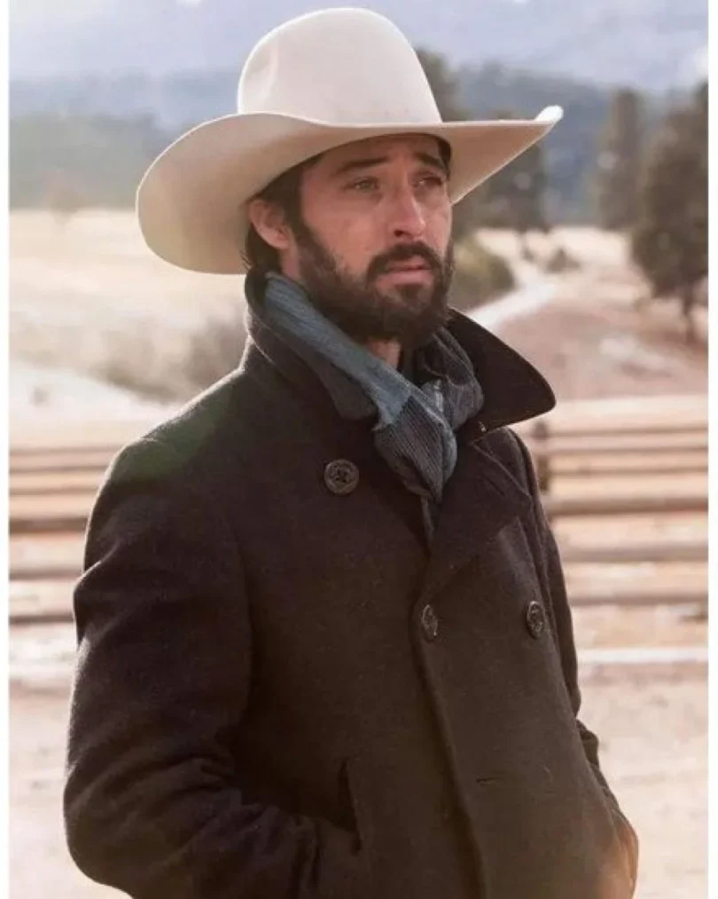 Yellowstone Ryan Bingham Wool Peacoat