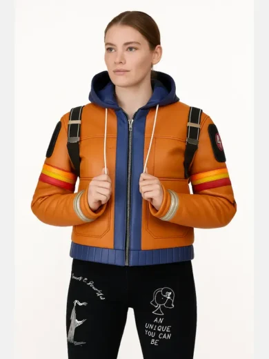 Apex Legends Wattson Hooded Jacket front