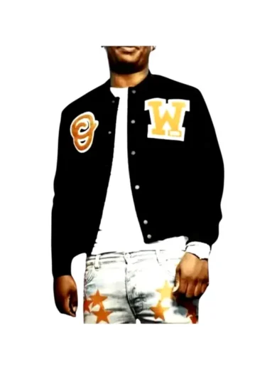 4's up Fredo Bang Varsity Jacket