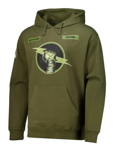 CM Punk Green Hoodie