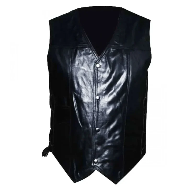 The Walking Dead Daryl Dixon Angel Wings Leather Vest