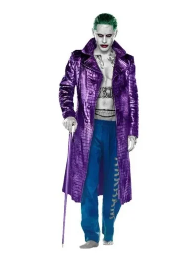 Suicide Squad Purple Joker Coat