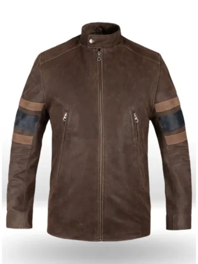 X-Men 3 Wolverine brown Leather Jacket