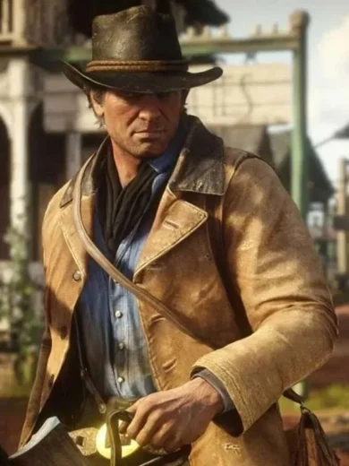 Arthur Morgan Red Dead Redemption 2 Jacket half