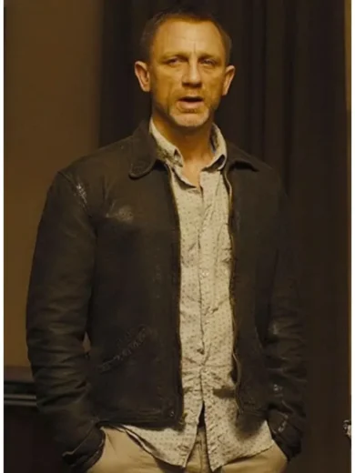 Daniel Craig Skyfall Leather Jacket 1