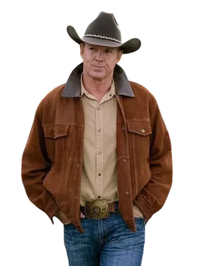 Chris Potter Heartland Brown Leather Jacket