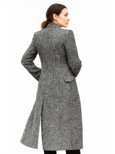 Fool Me Once 2023 Michelle Keegan Grey Trench Coat 1
