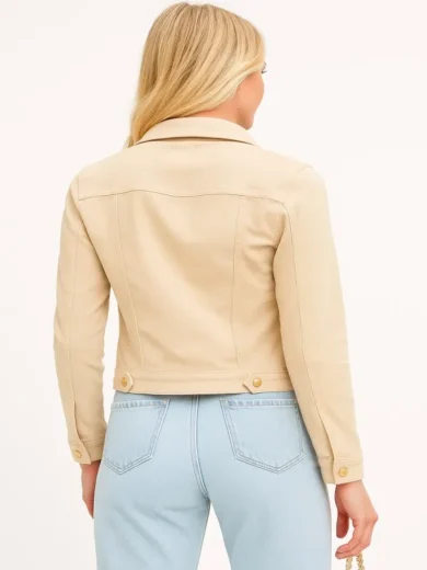 Sosandar Natural Denim Jacket 1