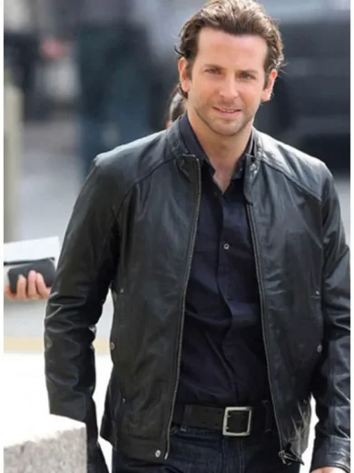 Bradley Cooper Limitless Leather Jacket