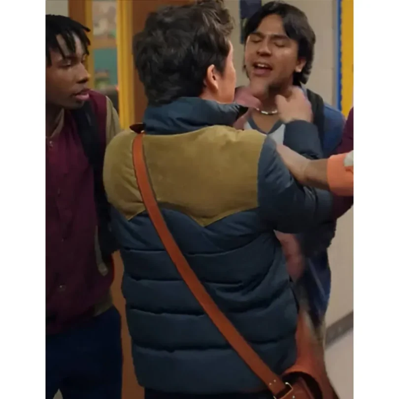 English Teacher Brian Jordan Alvarez Puffer Jacket - Image 4
