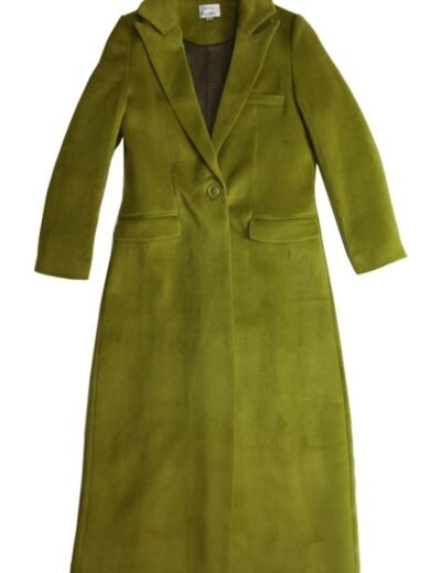 gigi-hadid-olive-green-woolen-coat
